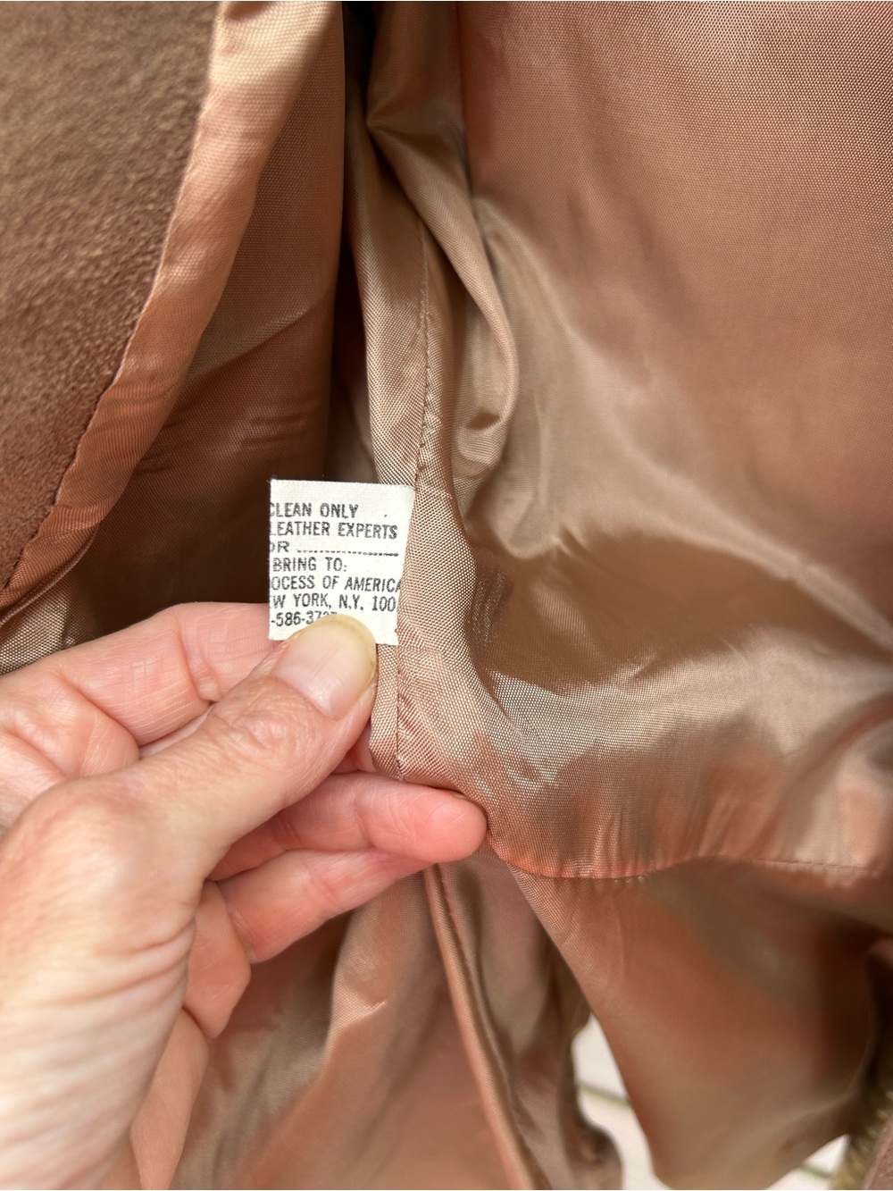 Vintage tan suede Jordache jacket - Picture 6 of 7